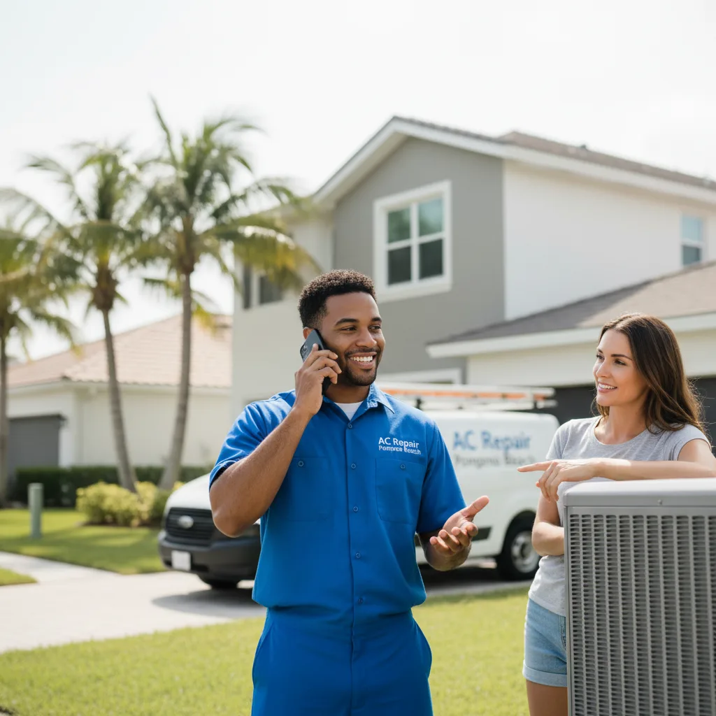 AC Repair Pompano Beach customer support in Boylston